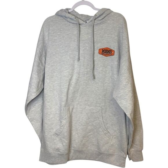 Hurley KBYS Surf Team Hoodie XL Gray Unisex Pullover Sweatshirt Logo - Picture 1 of 3